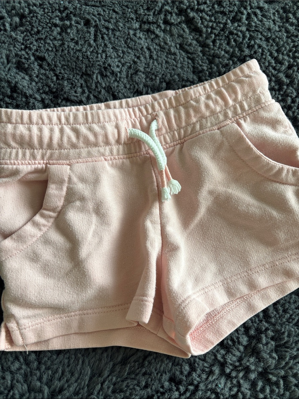 Cat & Jack Light Pink Girls' Knit Shorts